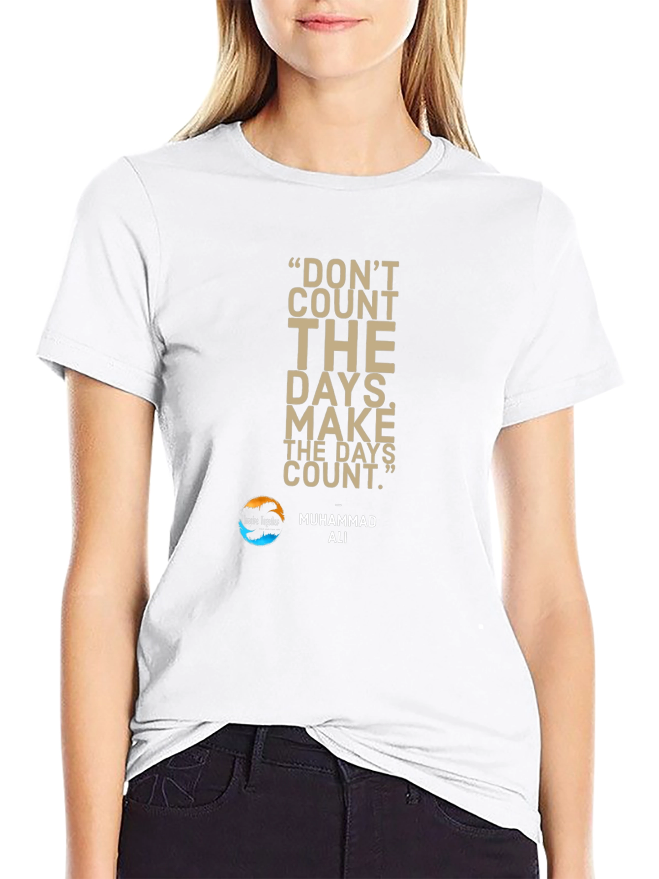 Motivational Muhammad Ali Quote T-Shirt
