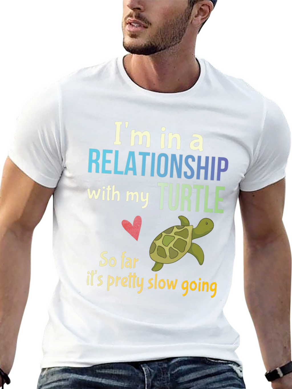 Turtle Relationship T-Shirt - Funny Slow Going Tee
