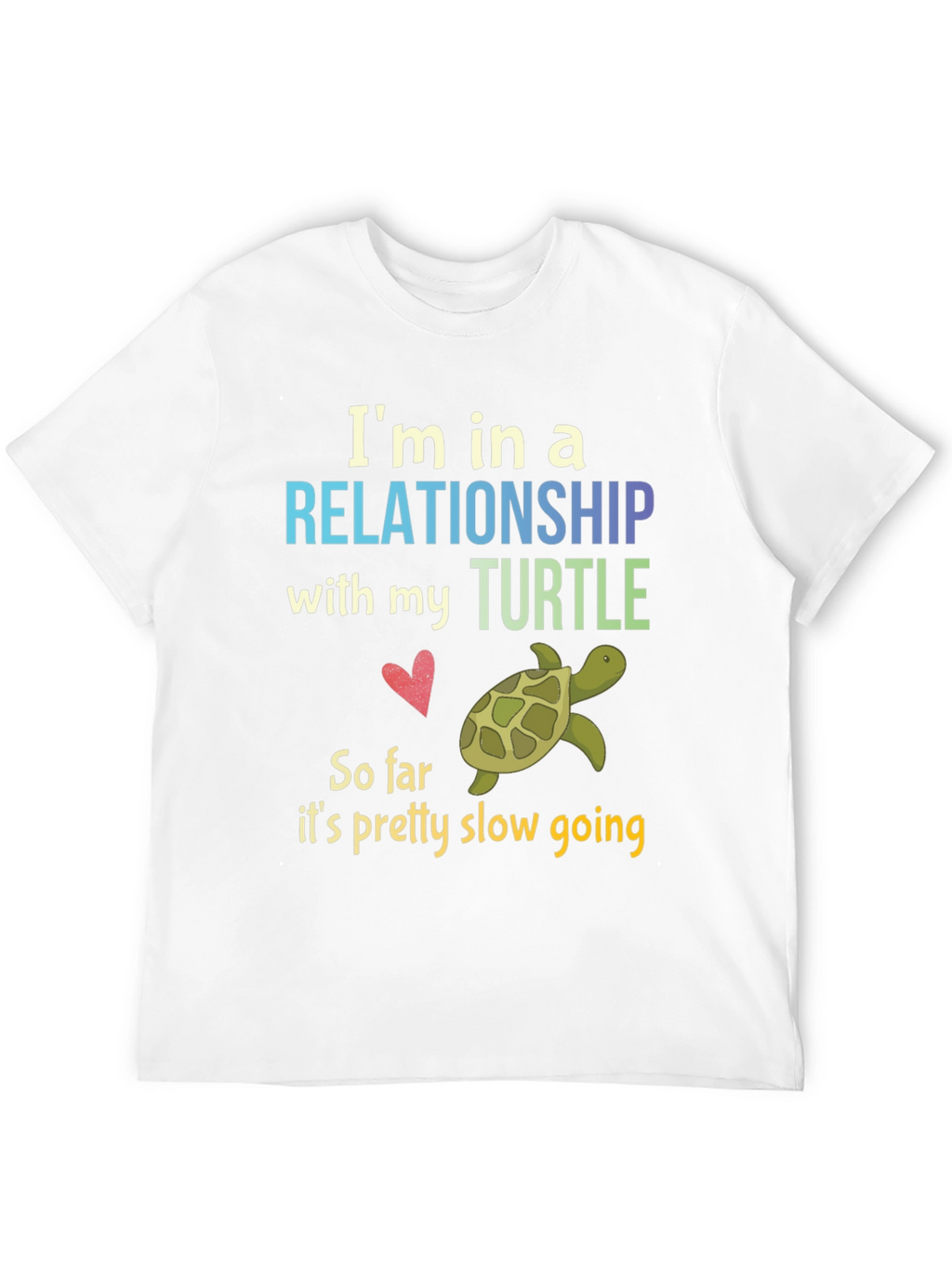 Turtle Relationship T-Shirt - Funny Slow Going Tee