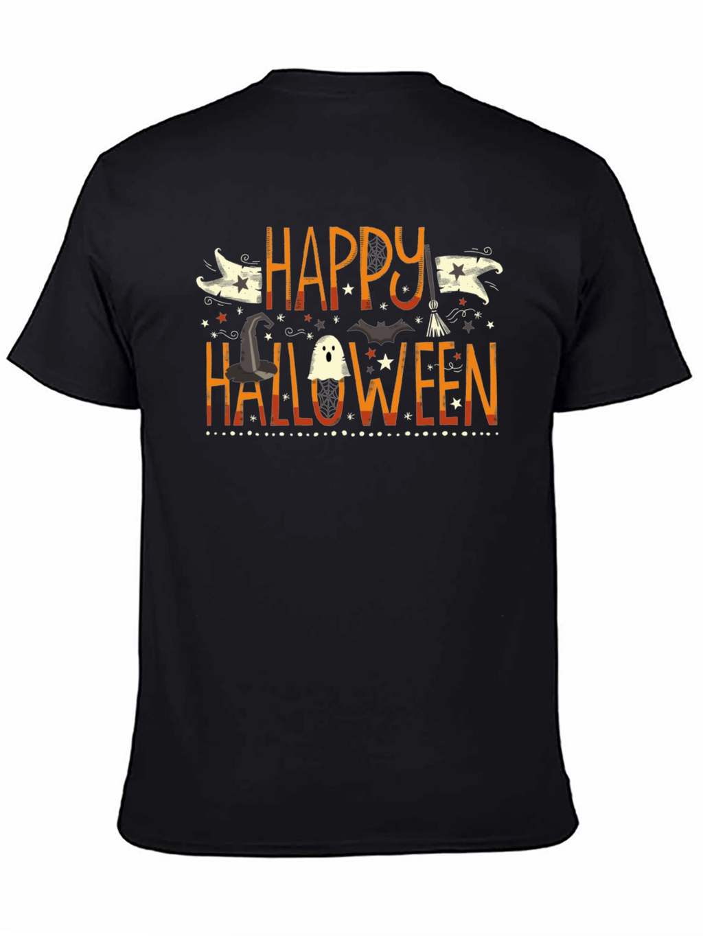Happy Halloween Graphic T-Shirt Fun Halloween Tee