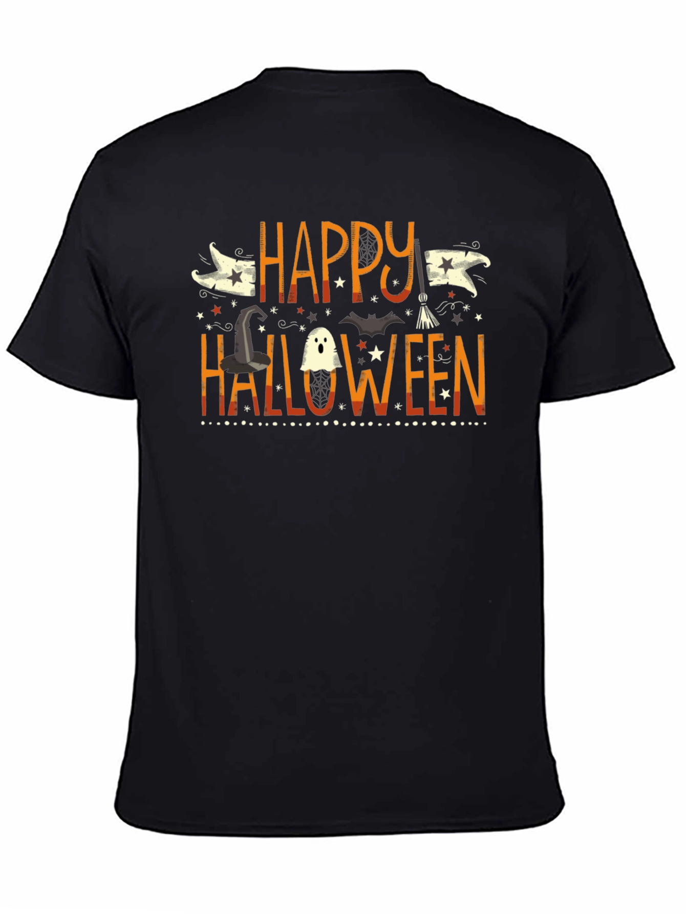 Happy Halloween Graphic T-Shirt Fun Halloween Tee
