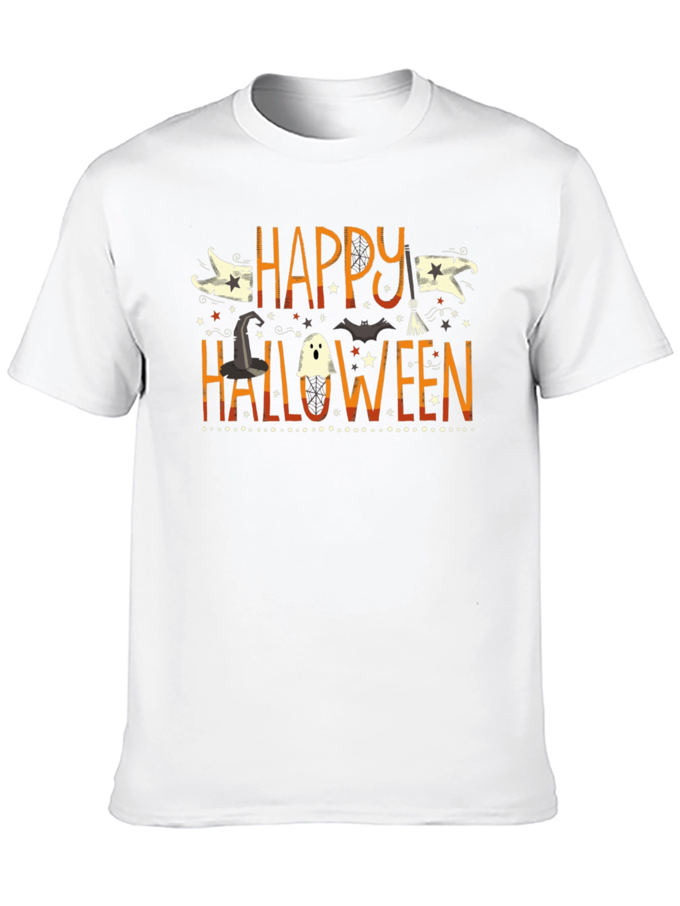 Happy Halloween Graphic T-Shirt Fun Halloween Tee