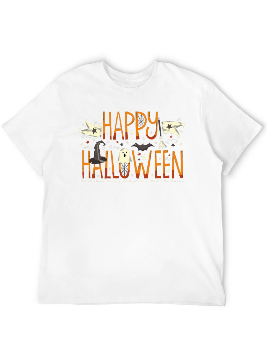 Happy Halloween Graphic T-Shirt Fun Halloween Tee