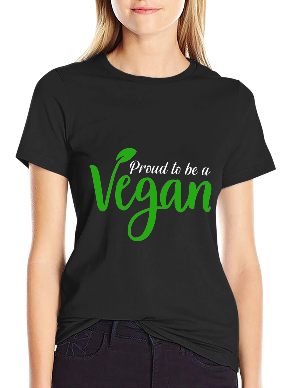 Proud Vegan Black T-Shirt