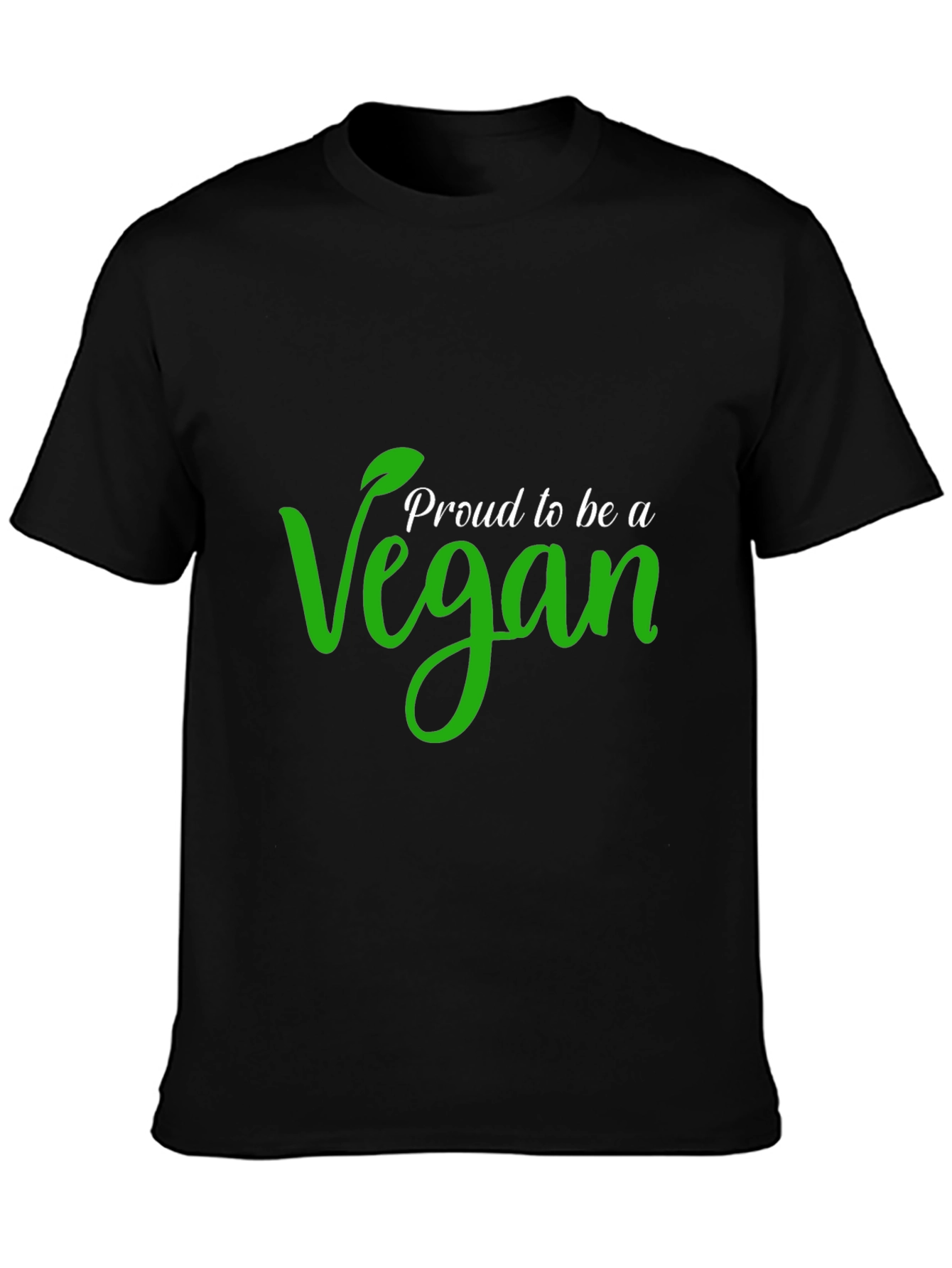 Proud Vegan Black T-Shirt