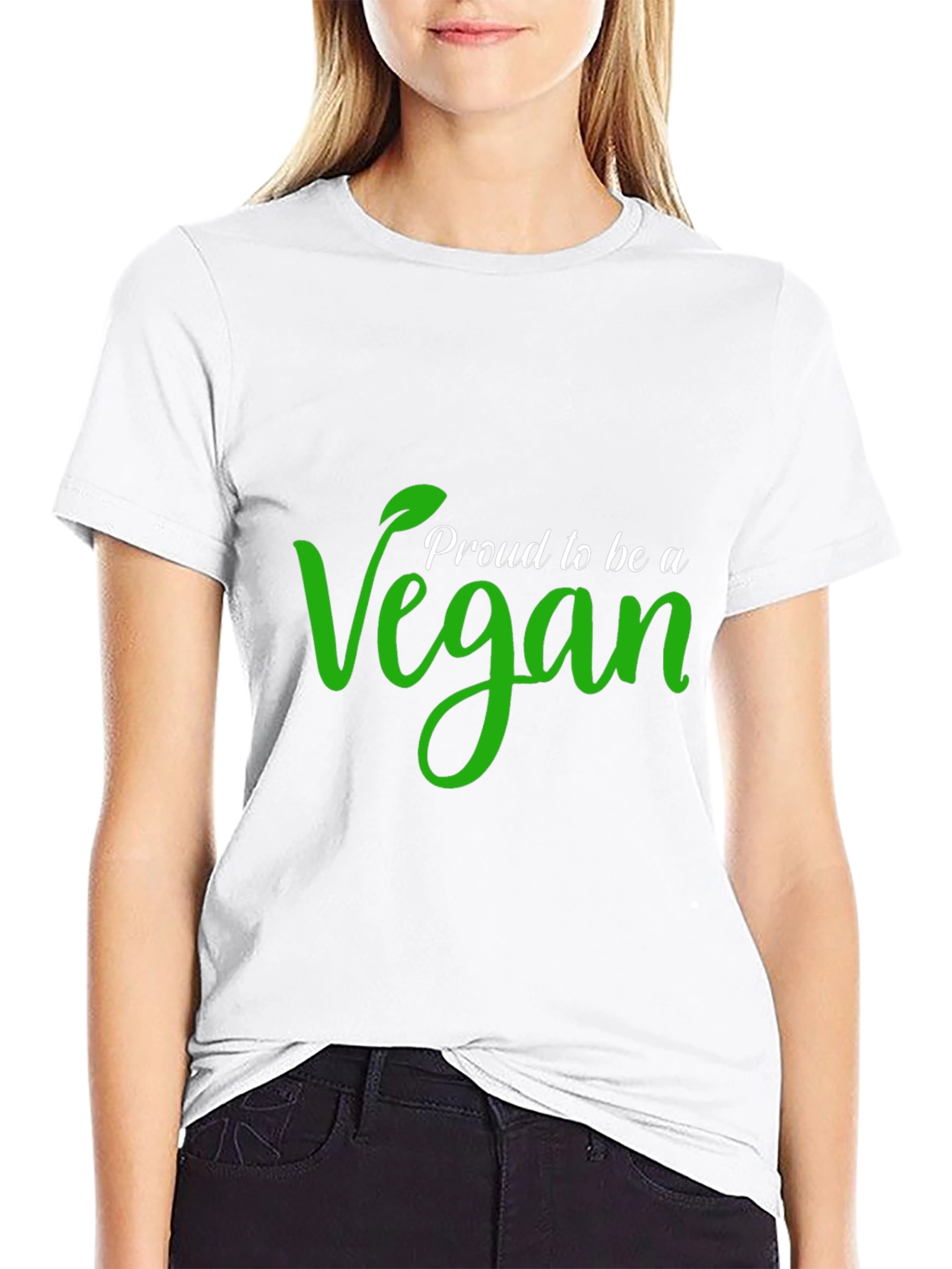 Proud Vegan Black T-Shirt