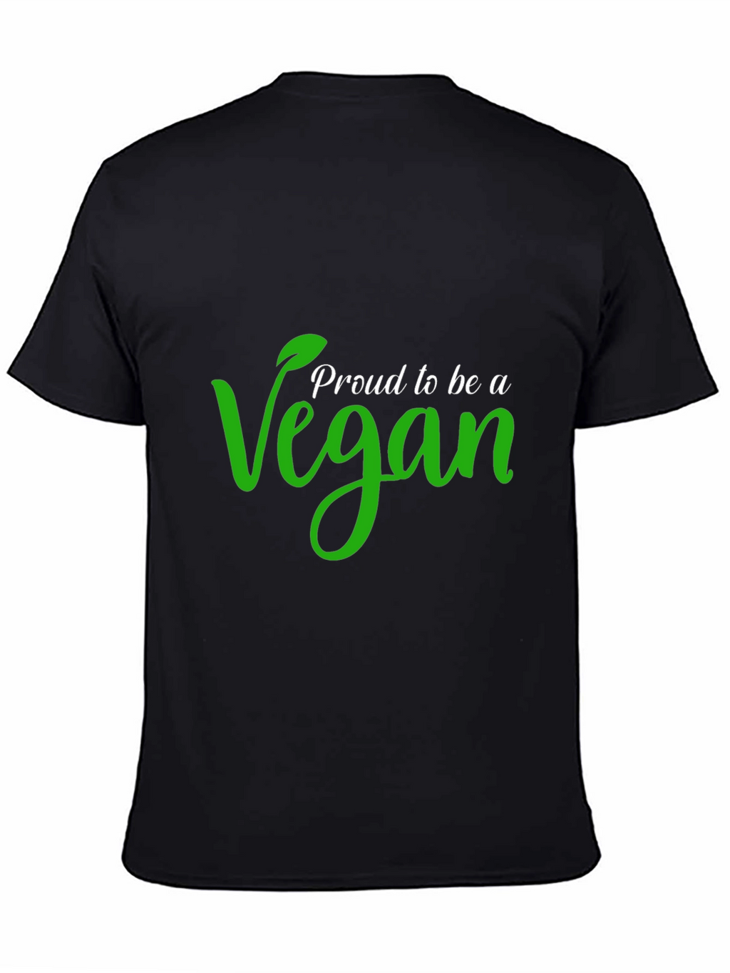 Proud Vegan Black T-Shirt