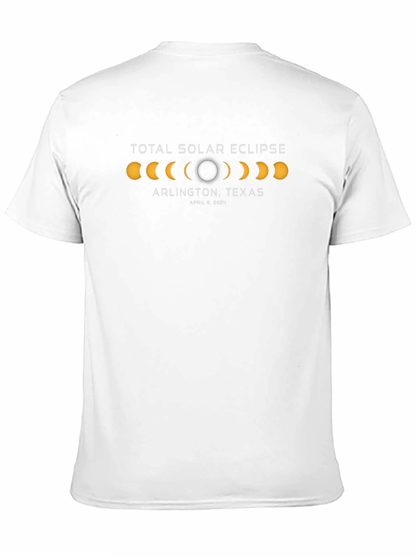 Total Solar Eclipse Arlington Texas April 8 2024 T-Shirt