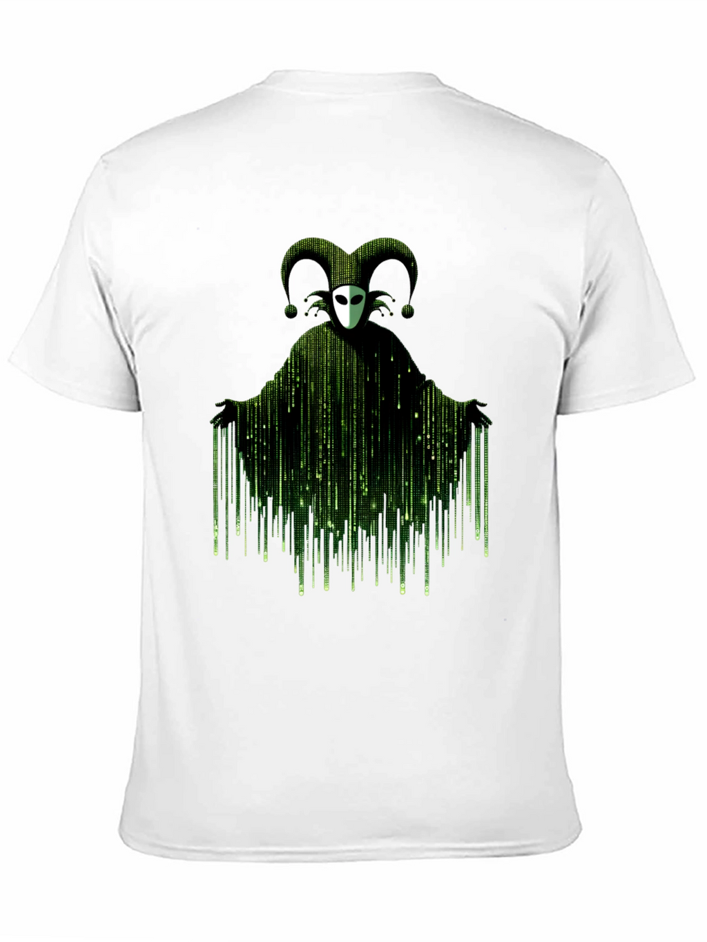 Matrix Jester T-Shirt - Black Graphic Tee