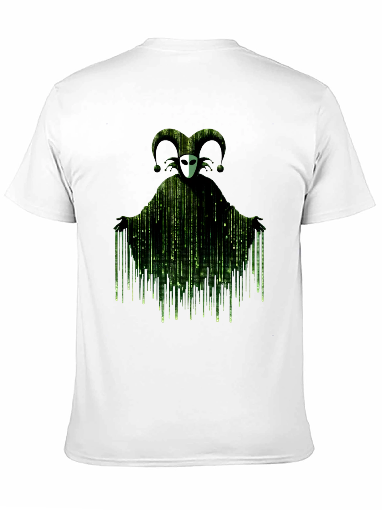 Matrix Jester T-Shirt - Black Graphic Tee