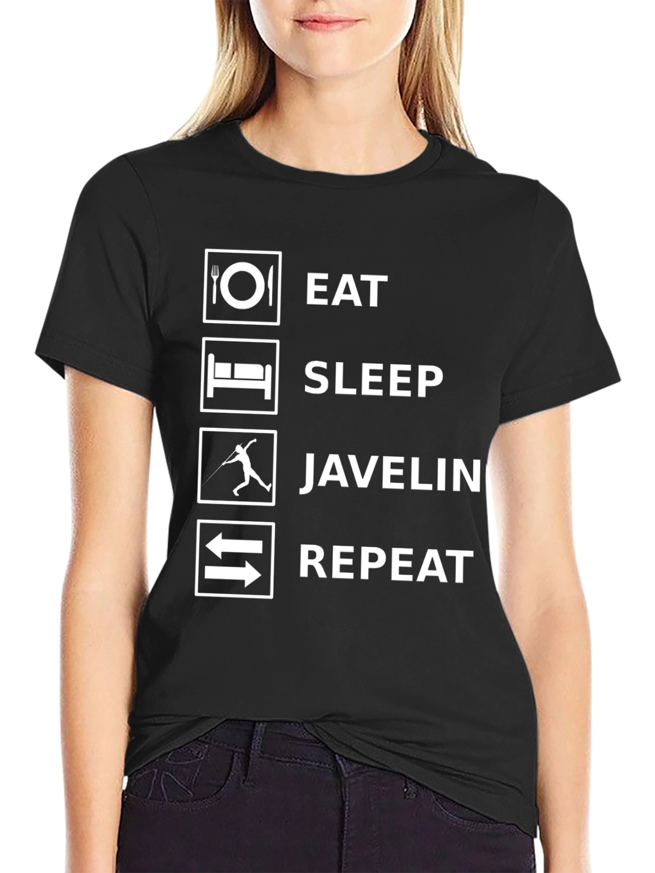 Eat Sleep Javelin Repeat T-Shirt