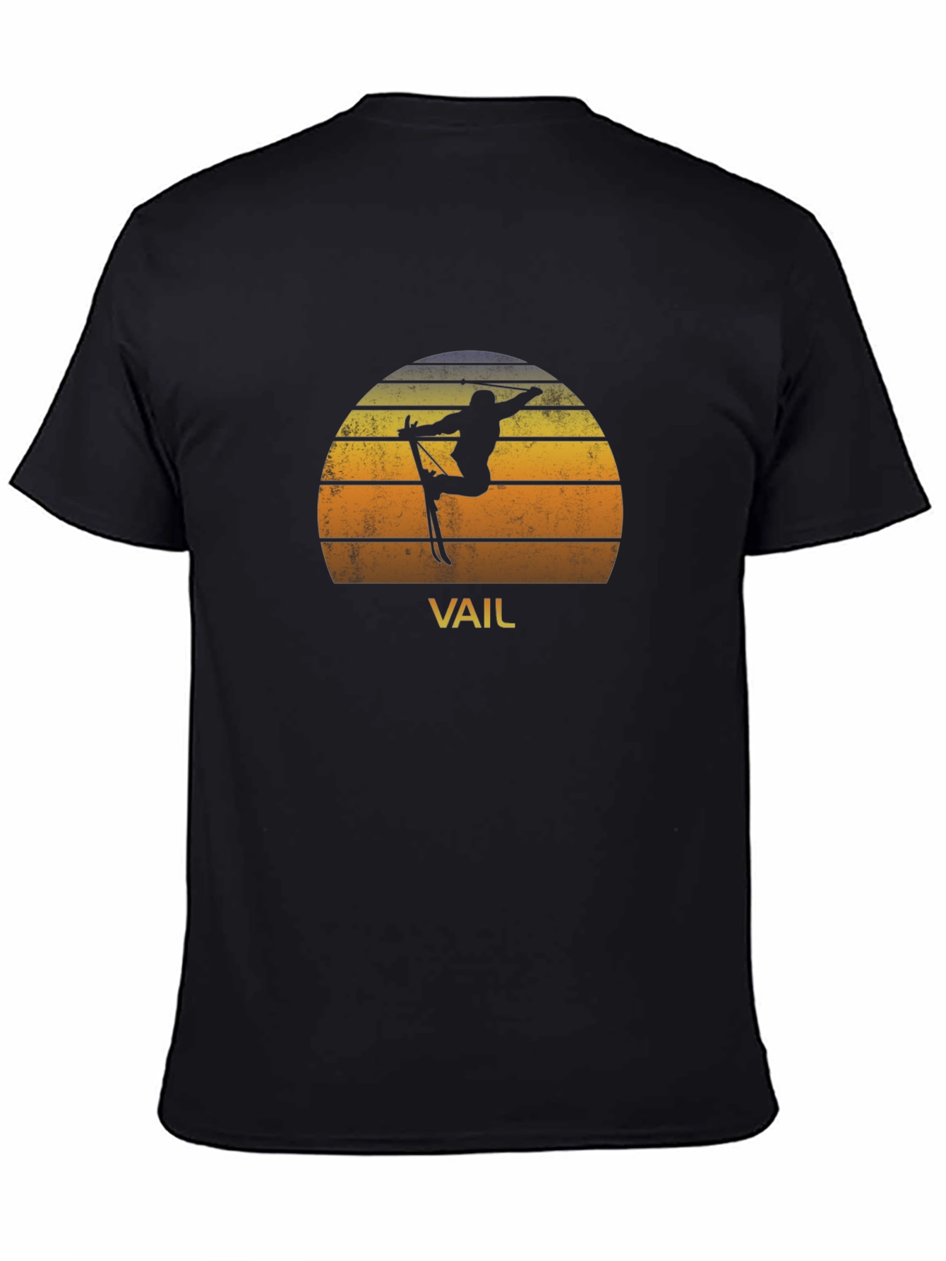 Retro Vail Skiing T-Shirt