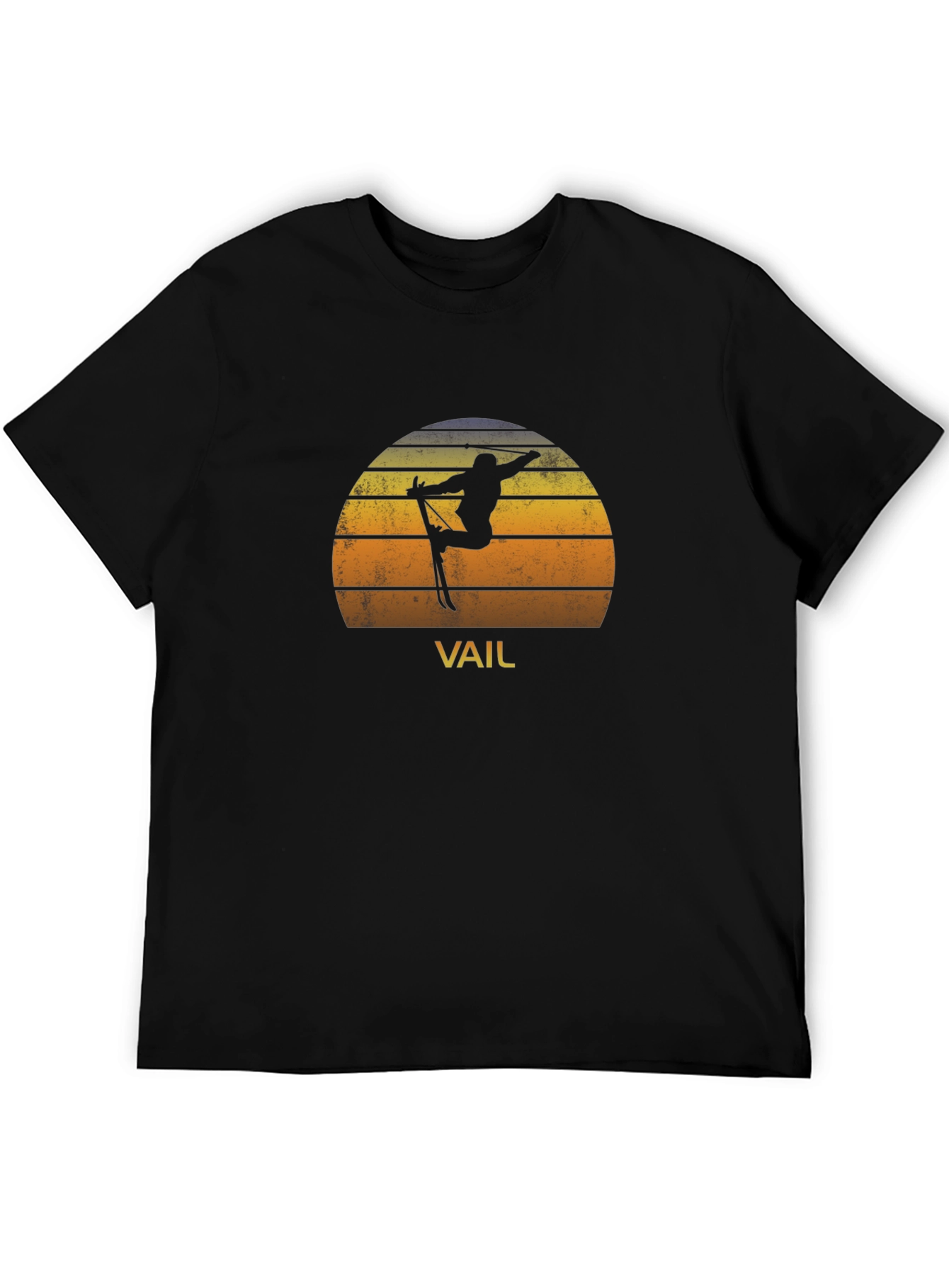 Retro Vail Skiing T-Shirt