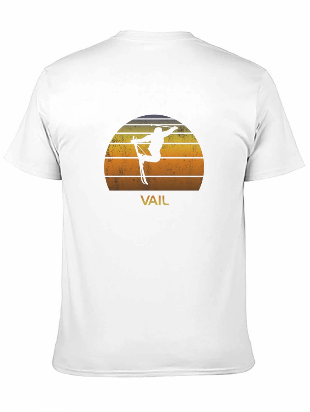 Retro Vail Skiing T-Shirt