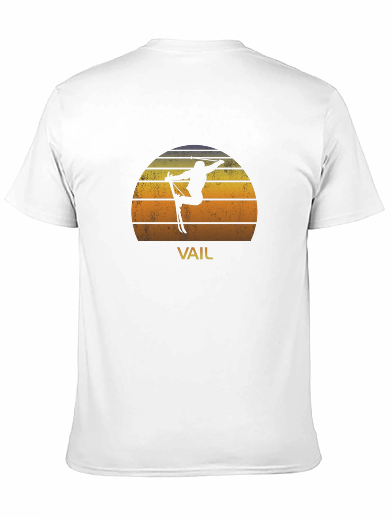 Retro Vail Skiing T-Shirt