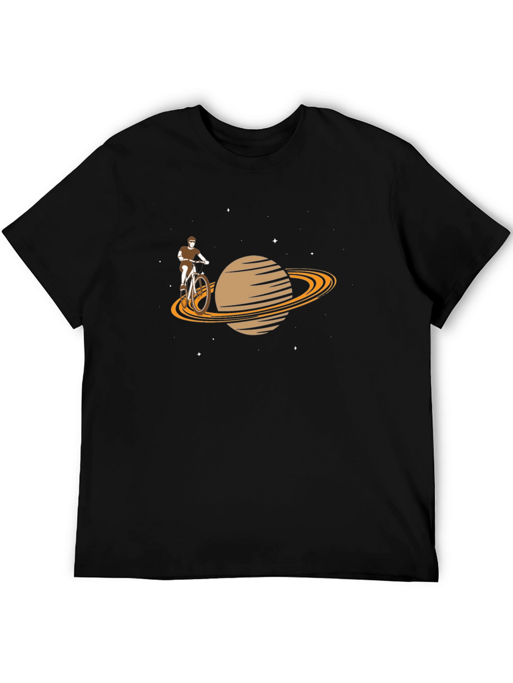 Saturn Biker Graphic T-Shirt