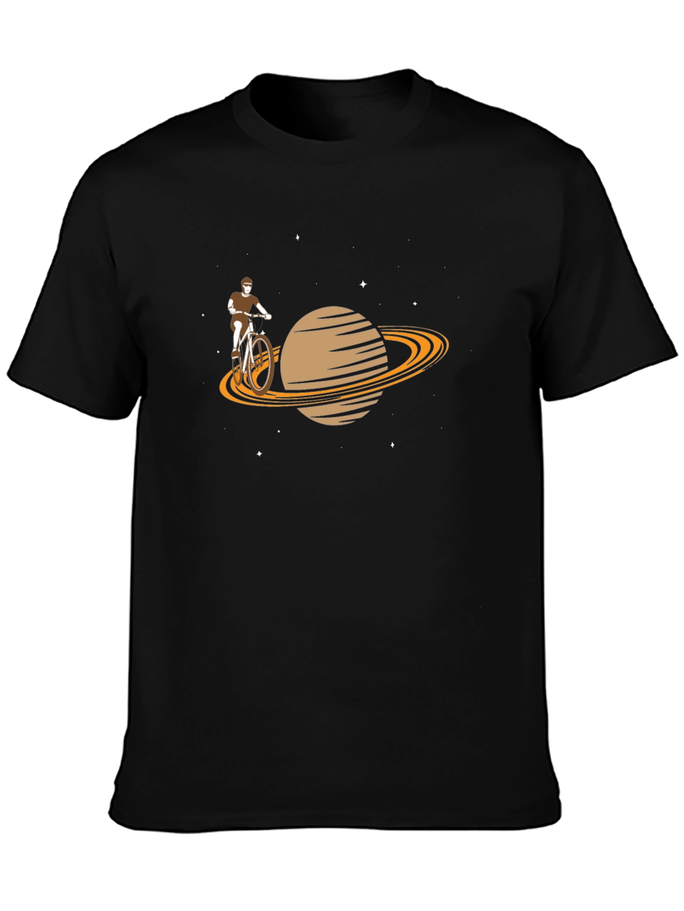 Saturn Biker Graphic T-Shirt