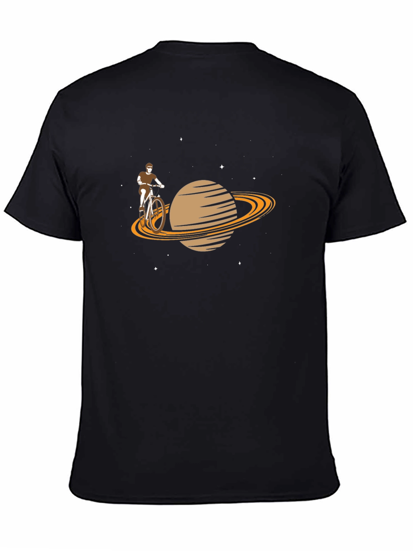 Saturn Biker Graphic T-Shirt