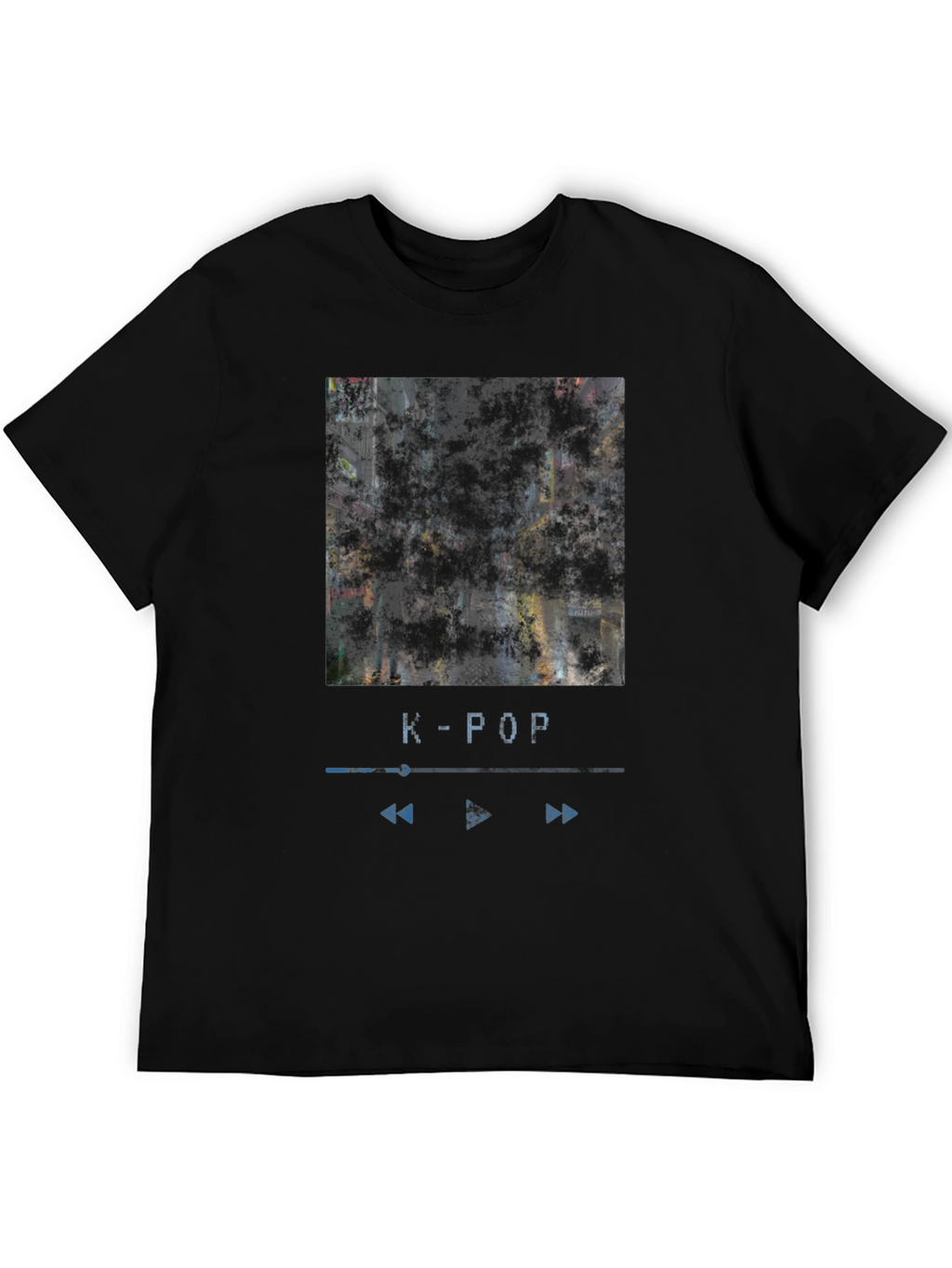 K-Pop Music Player Graphic Tee