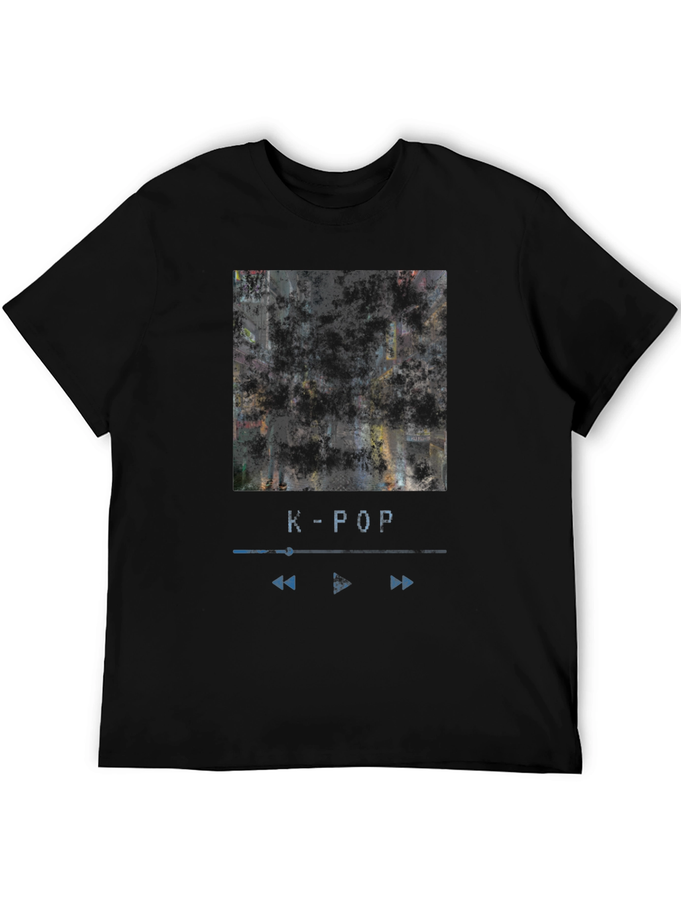 K-Pop Music Player Graphic Tee