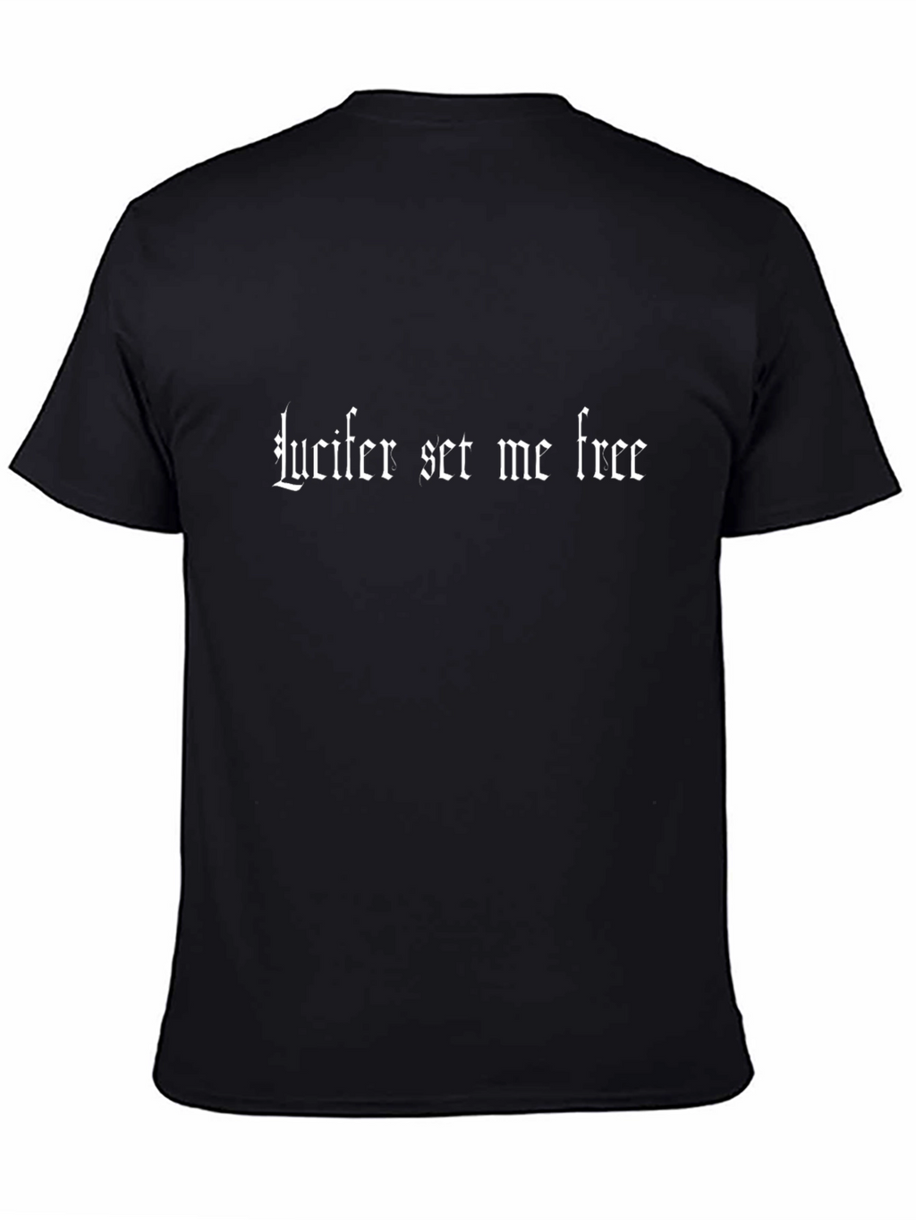 Lucifer Set Me Free Black T-Shirt