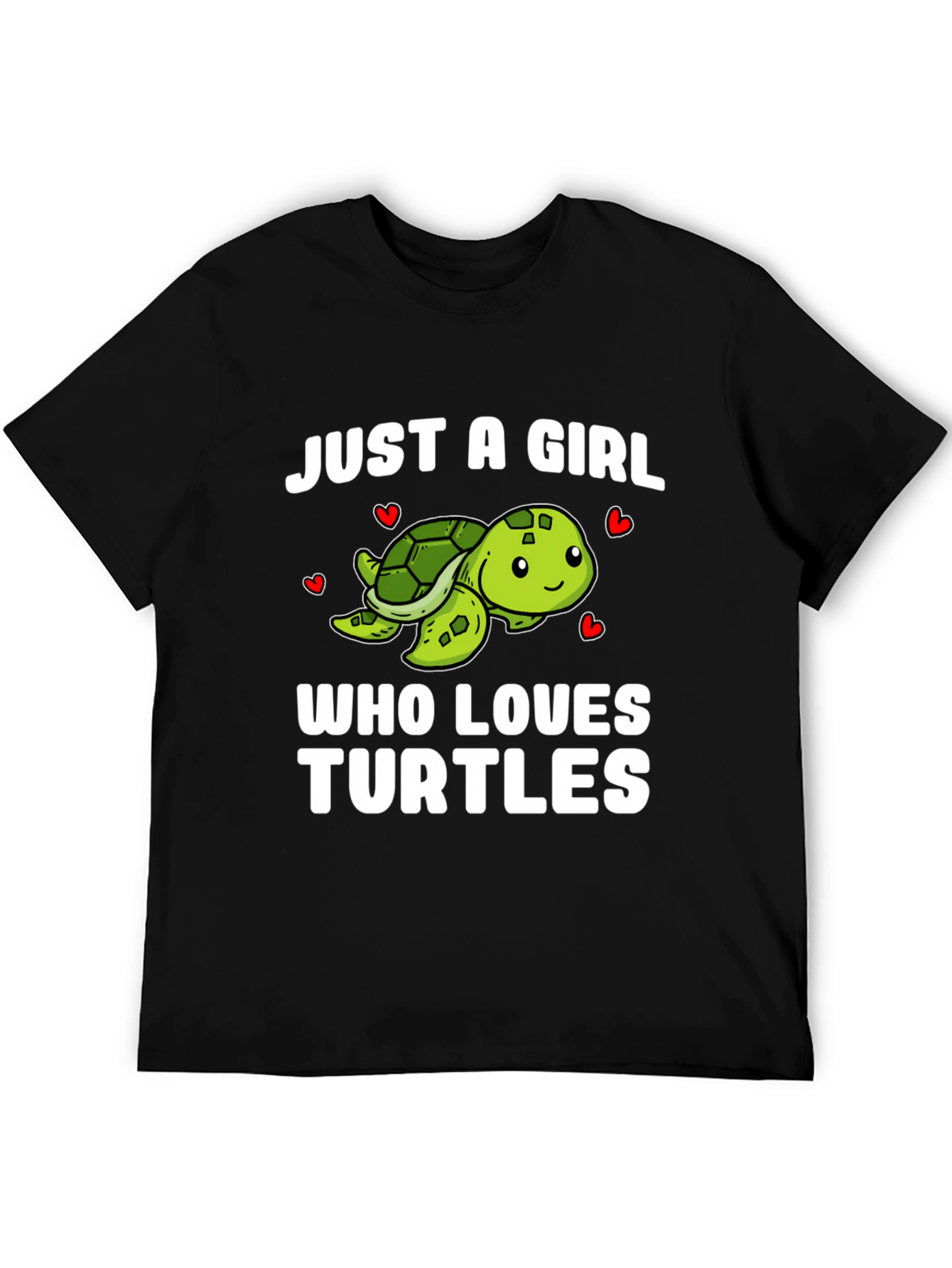 Just a Girl Who Loves Turtles T-Shirt