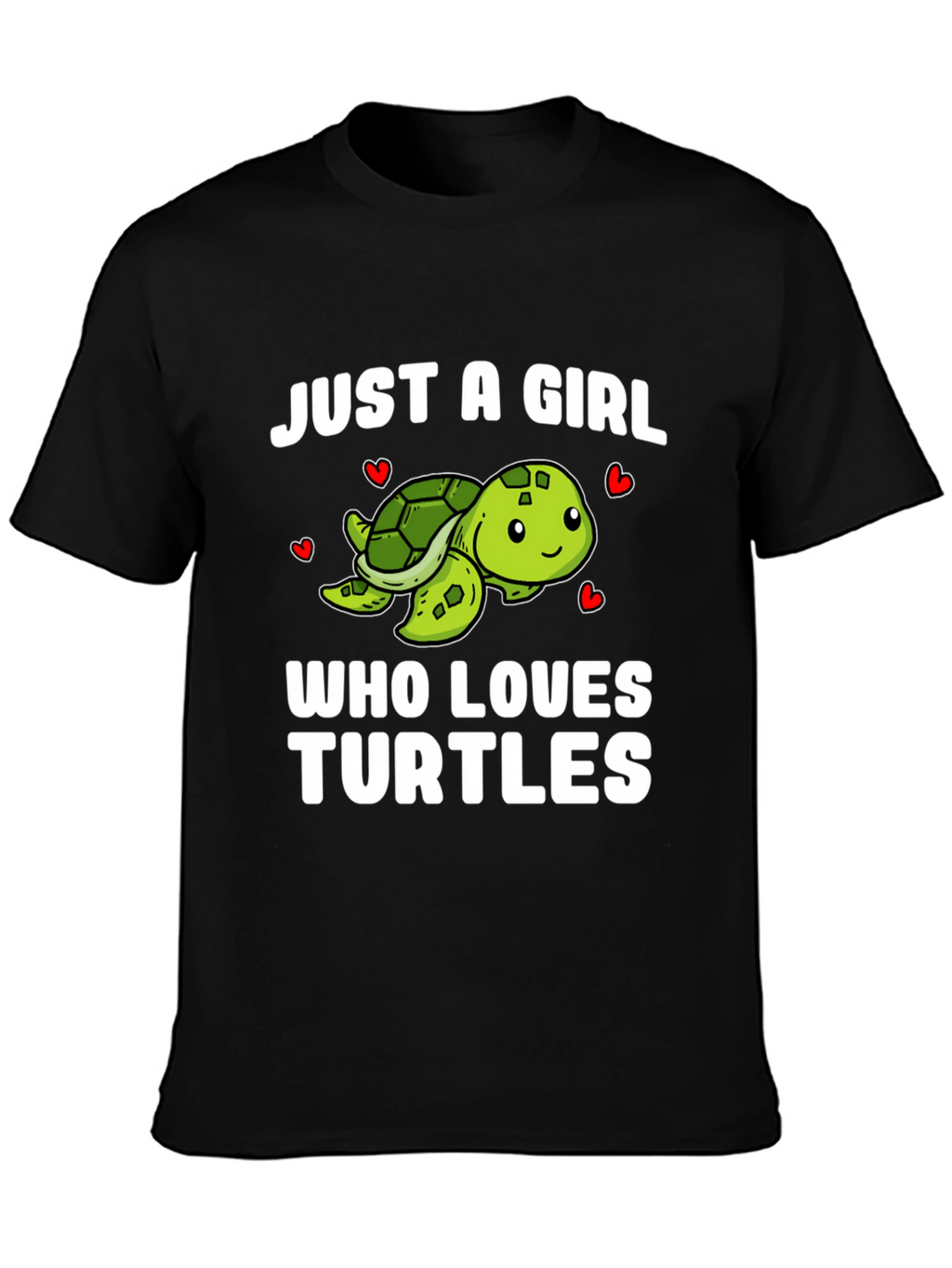 Just a Girl Who Loves Turtles T-Shirt