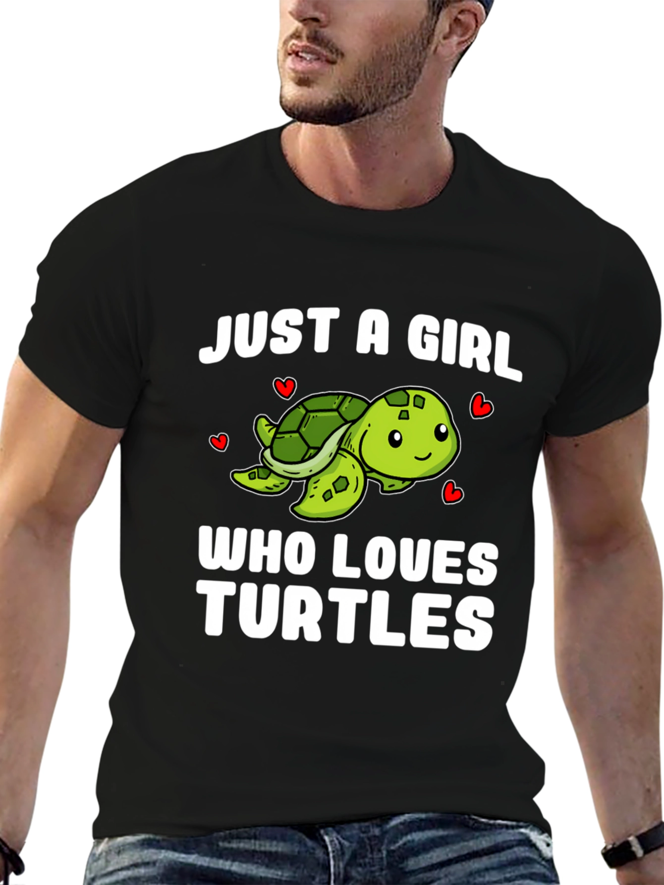Just a Girl Who Loves Turtles T-Shirt