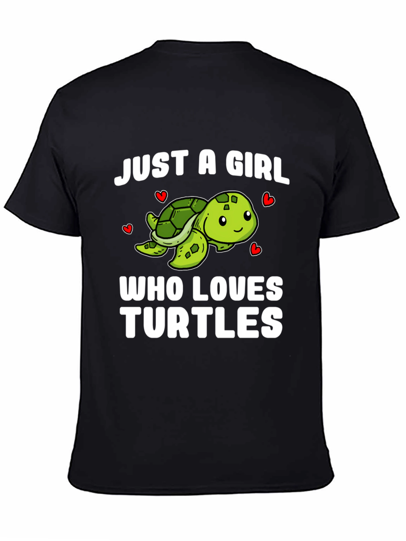 Just a Girl Who Loves Turtles T-Shirt