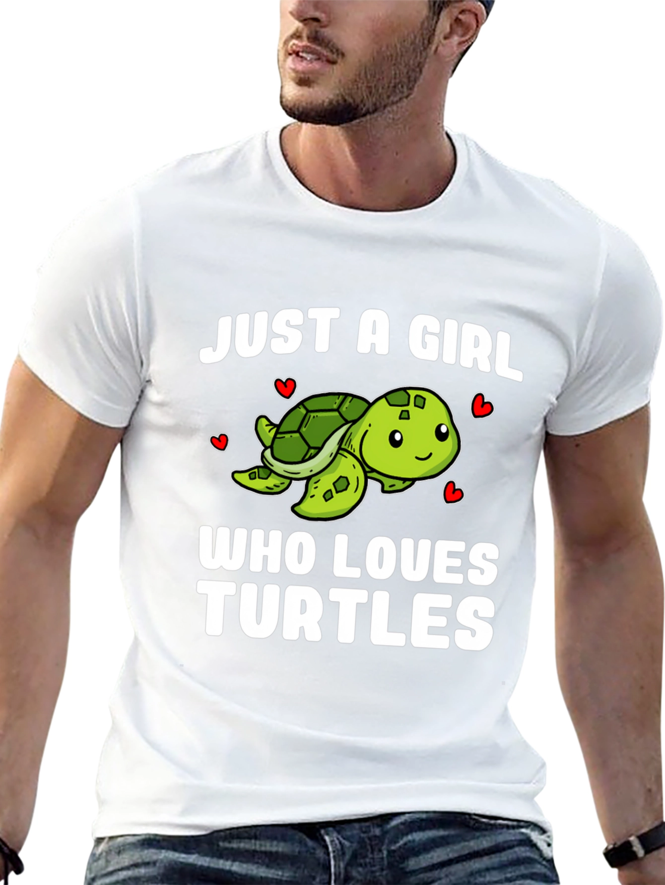 Just a Girl Who Loves Turtles T-Shirt