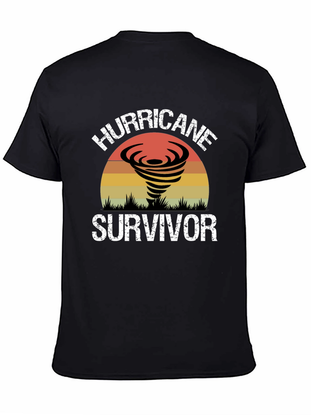 Hurricane Survivor Black Graphic Tee