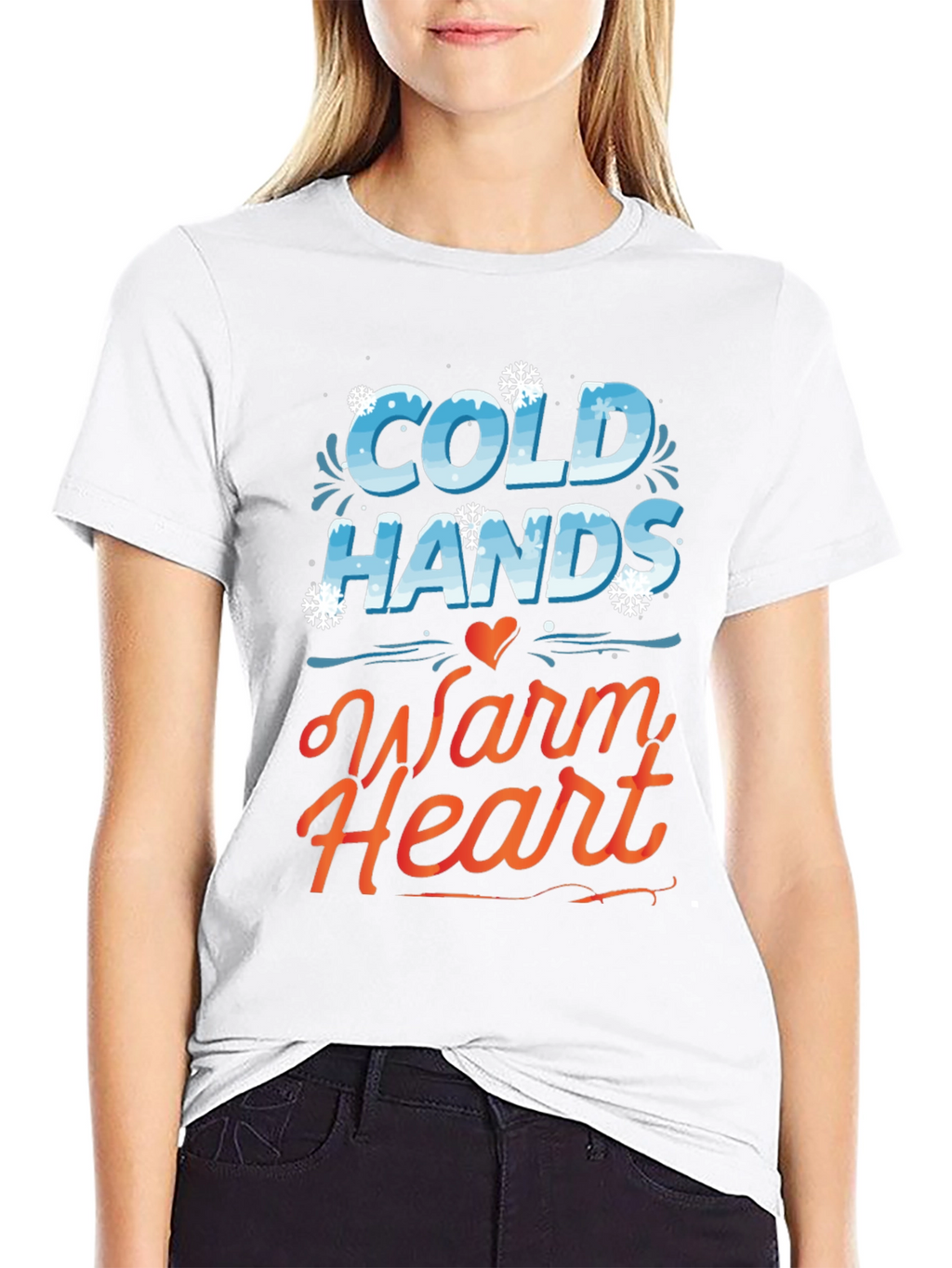 Cold Hands Warm Heart Graphic Tee