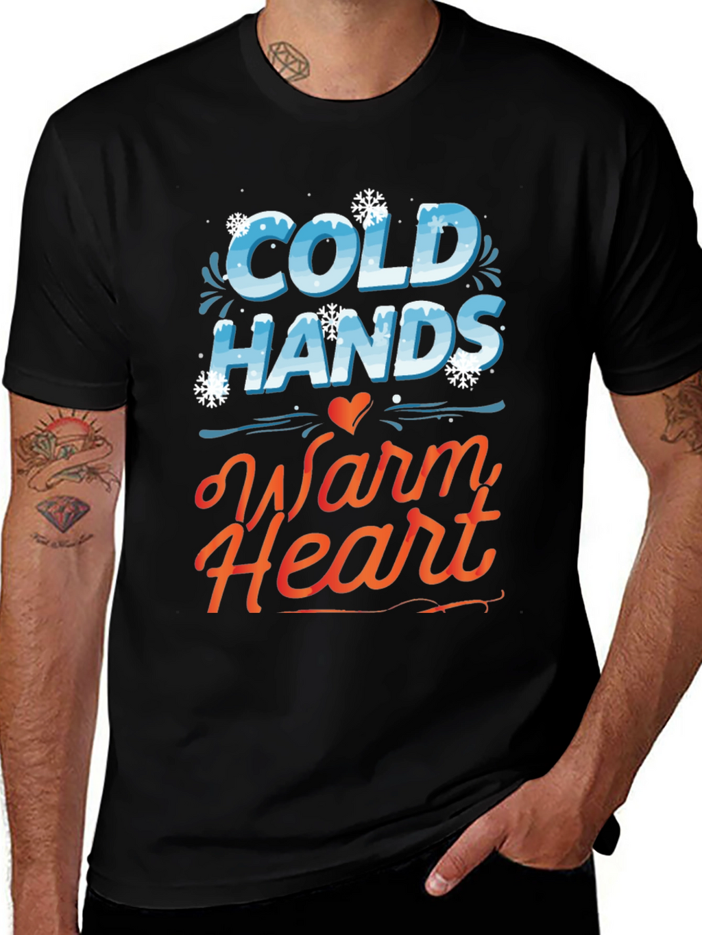 Cold Hands Warm Heart Graphic Tee