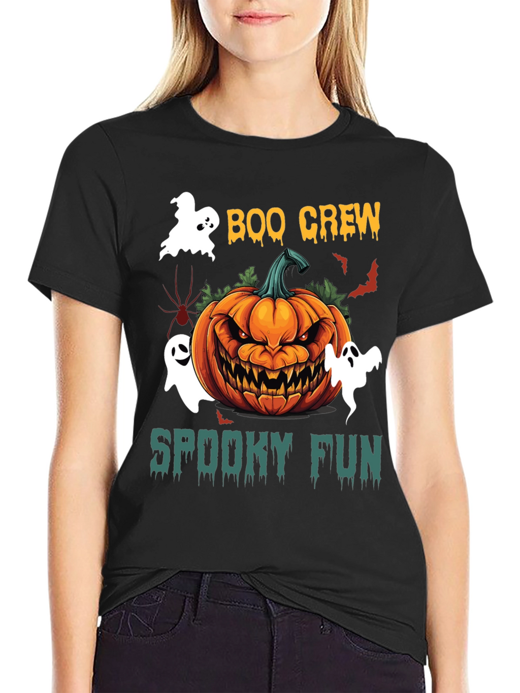 Boo Crew Halloween T-Shirt