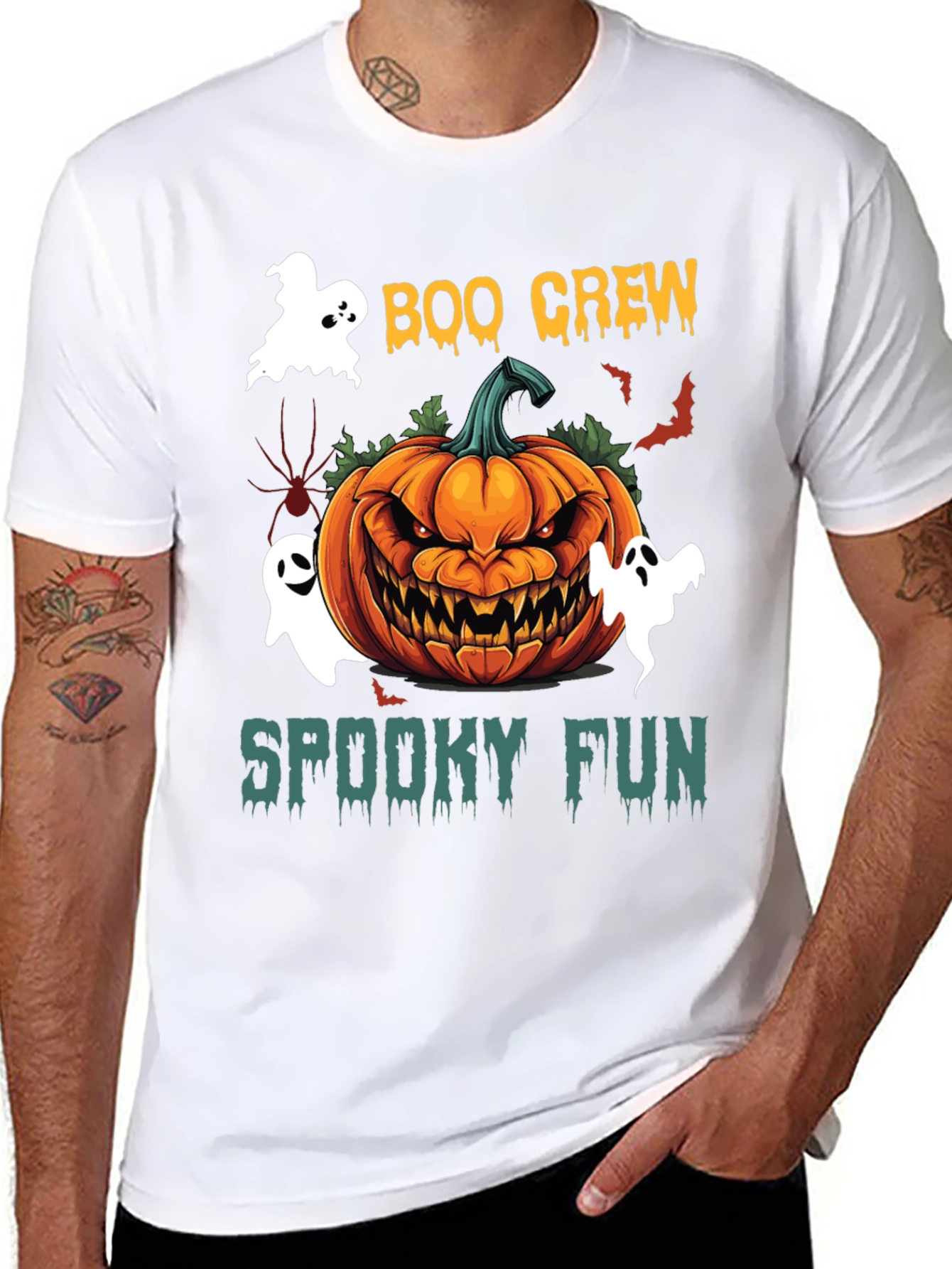 Boo Crew Halloween T-Shirt