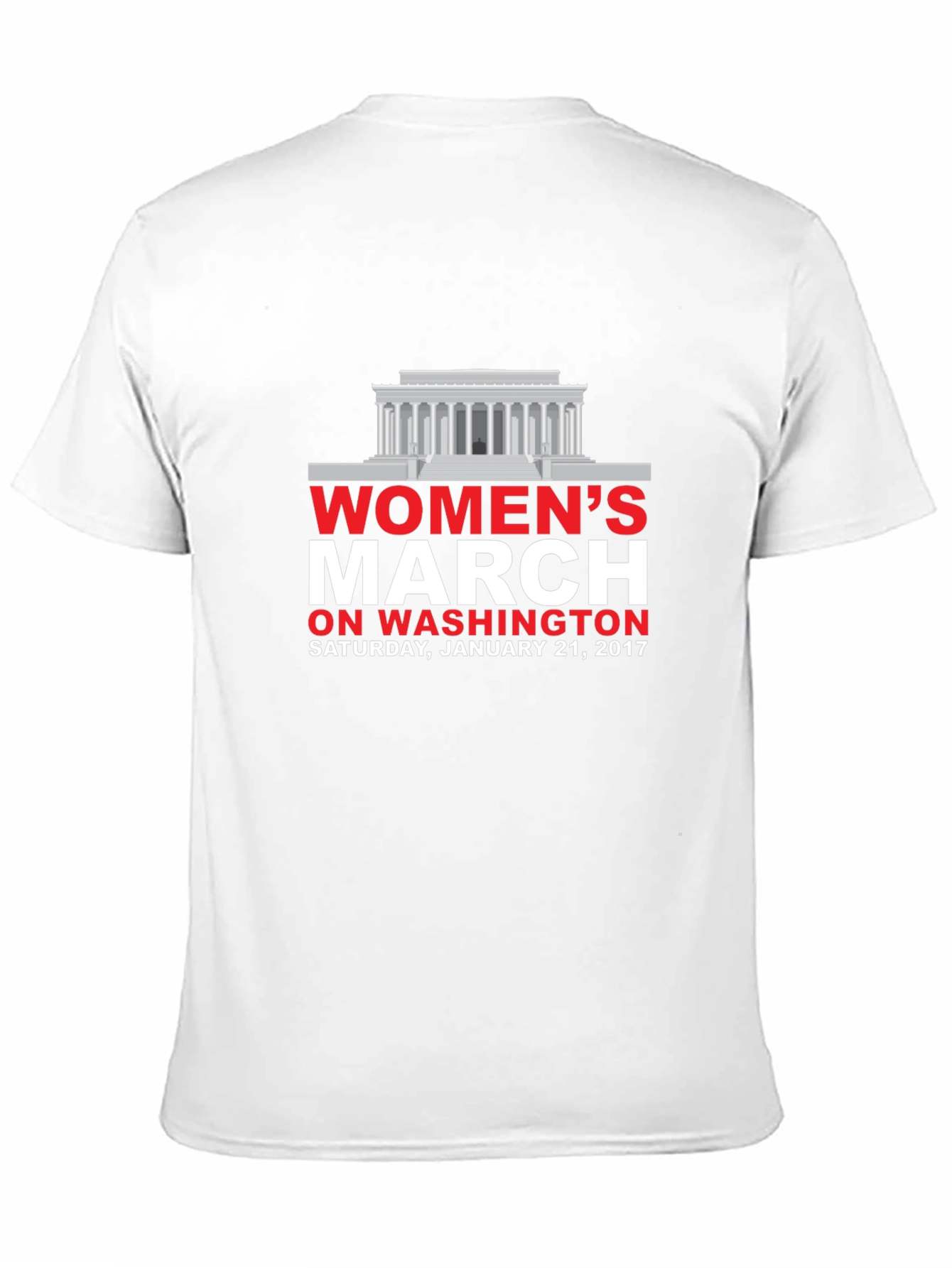 Womens March on Washington Black T-Shirt