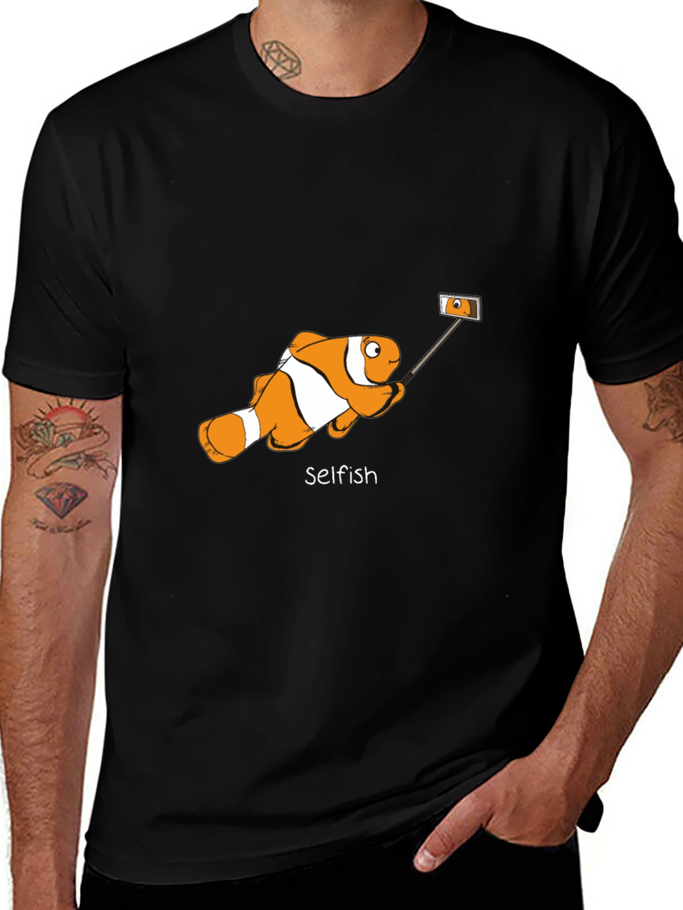 Selfish Clownfish Graphic Tee