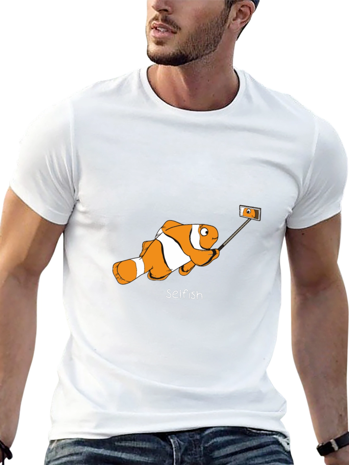 Selfish Clownfish Graphic Tee