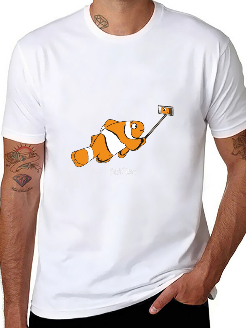 Selfish Clownfish Graphic Tee