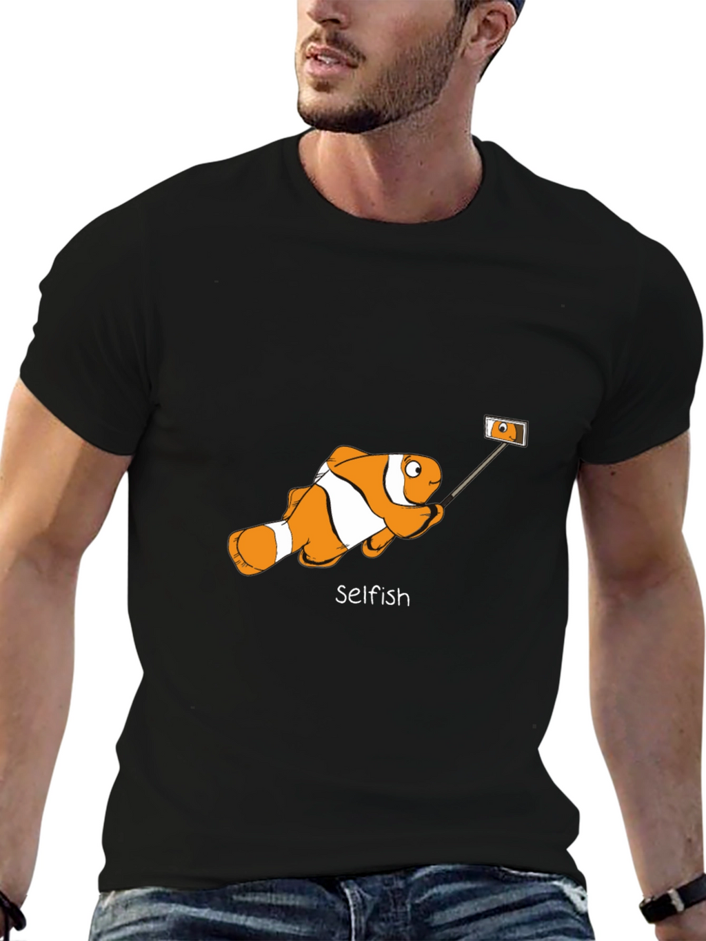 Selfish Clownfish Graphic Tee