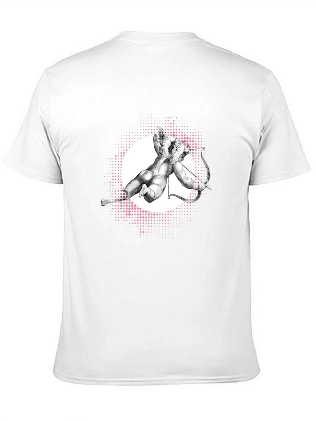 Modern Art Graphic Tee - Black Cotton T-Shirt