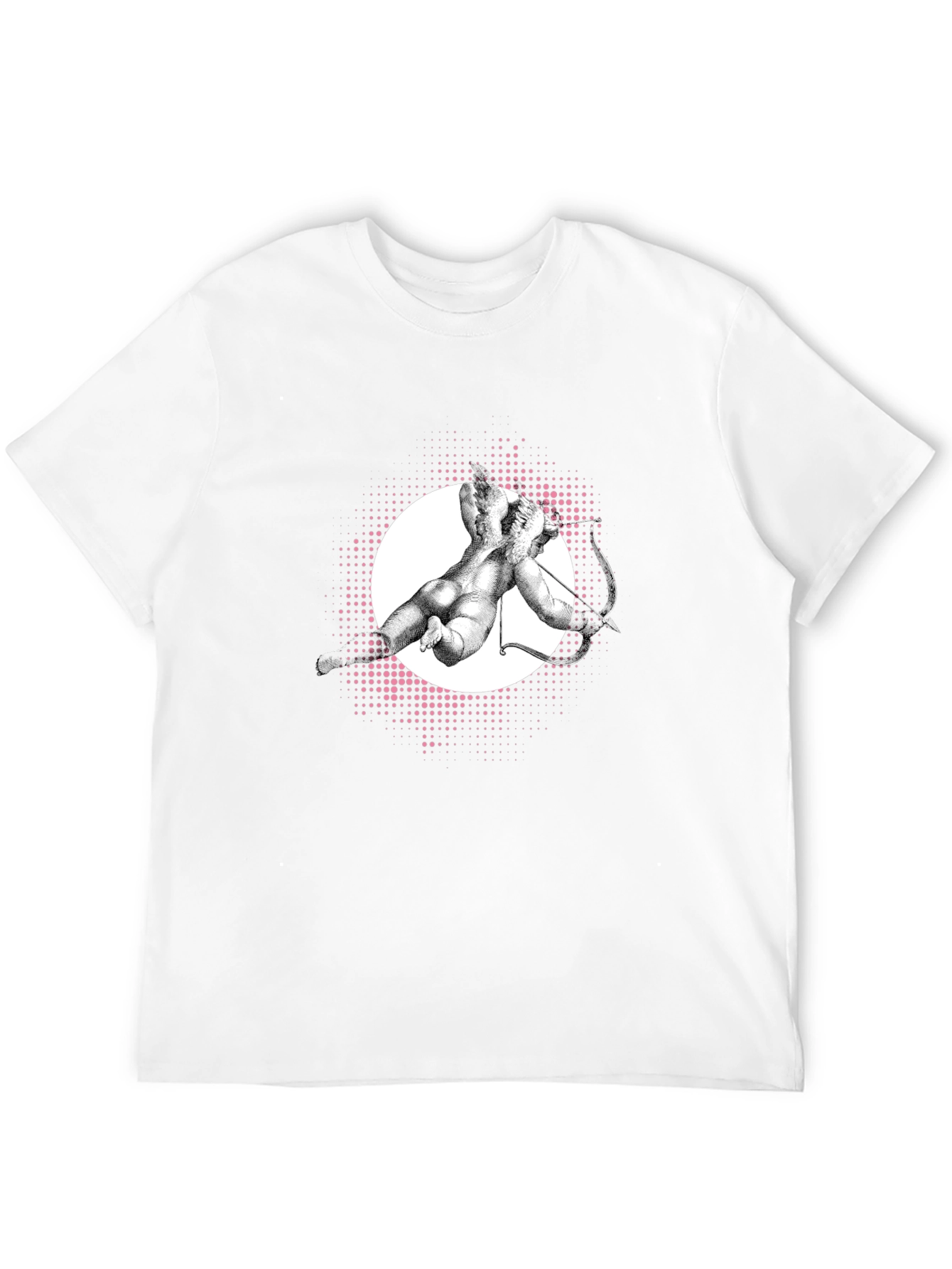 Modern Art Graphic Tee - Black Cotton T-Shirt