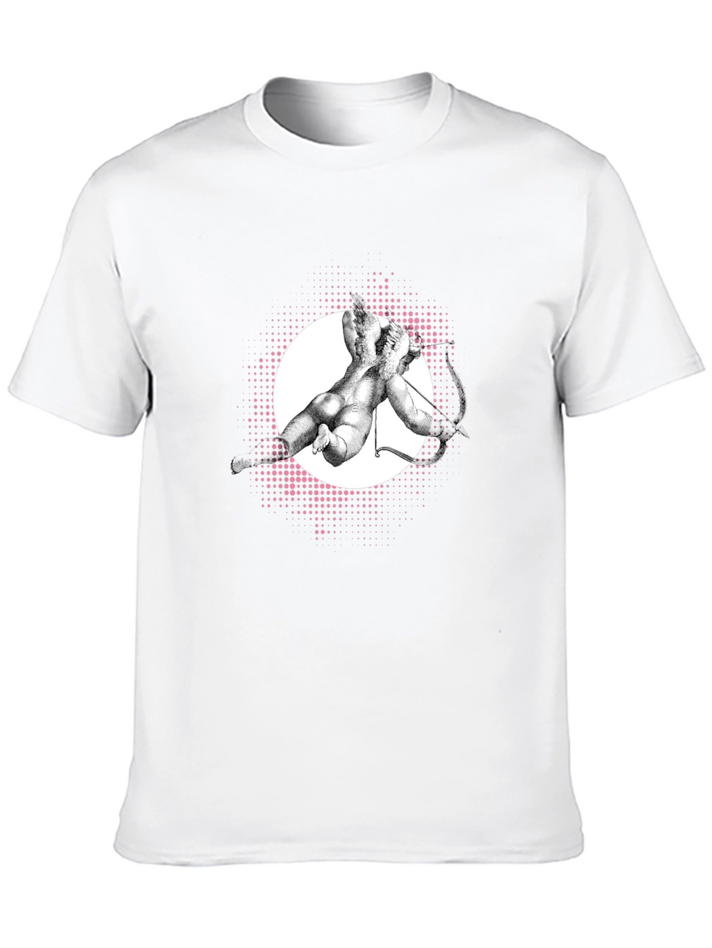Modern Art Graphic Tee - Black Cotton T-Shirt