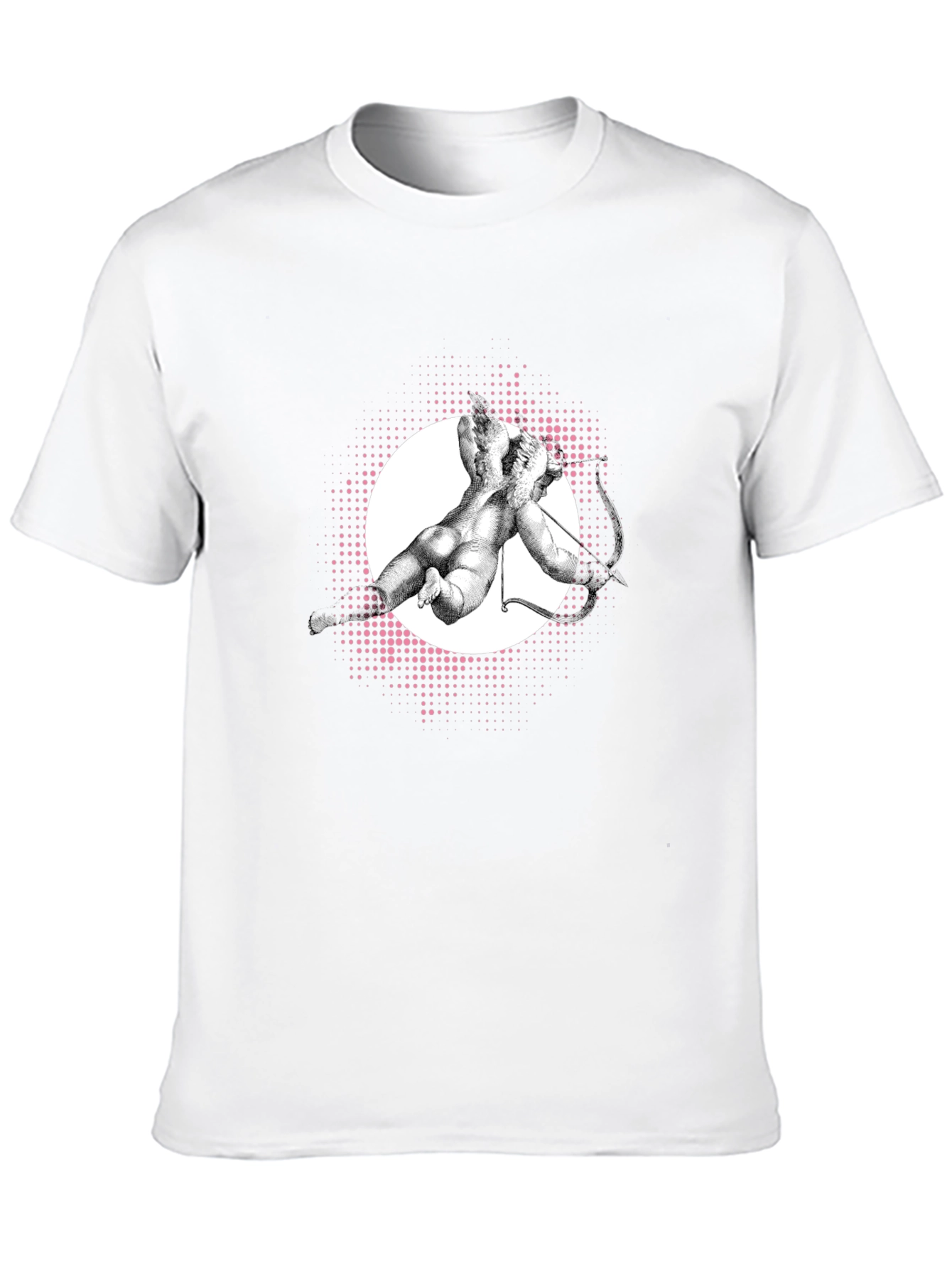 Modern Art Graphic Tee - Black Cotton T-Shirt