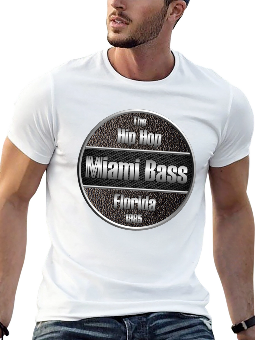 Miami Bass 1985 Graphic T-Shirt