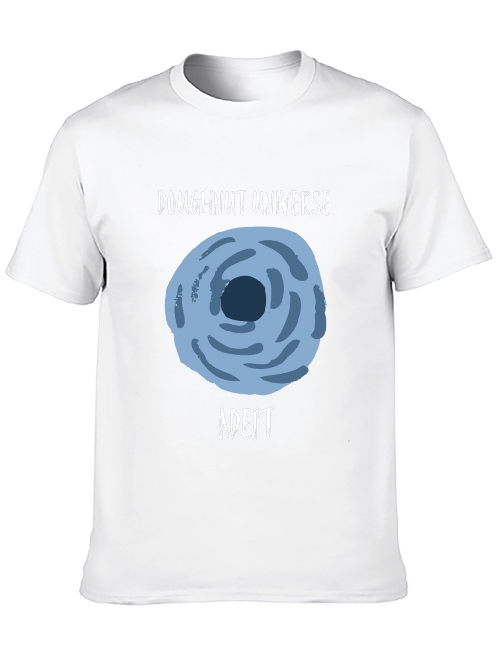 Doughnut Universe Adept Black Graphic Tee