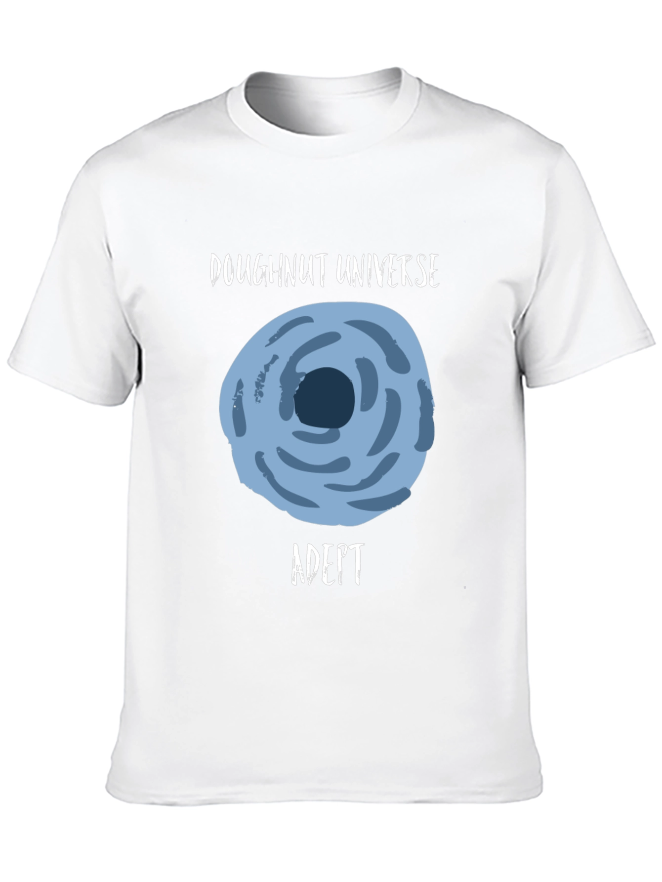 Doughnut Universe Adept Black Graphic Tee