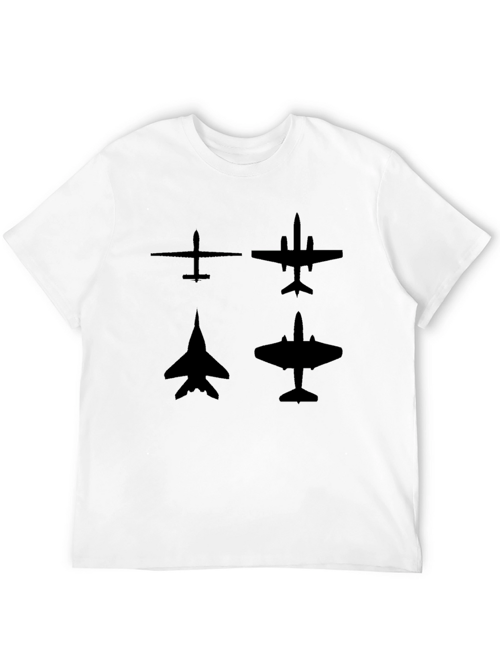 Aviation Silhouette Graphic Tee
