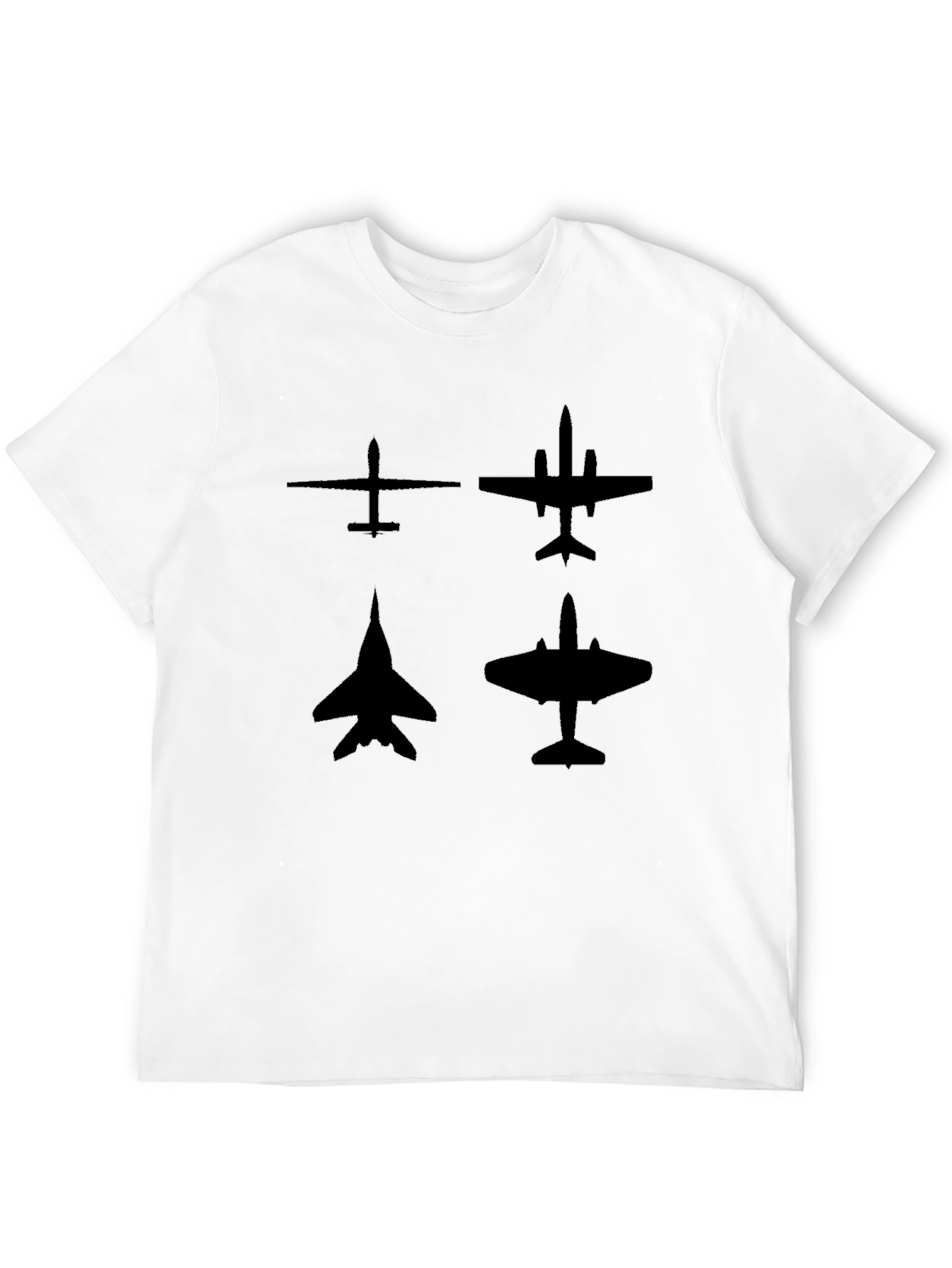 Aviation Silhouette Graphic Tee