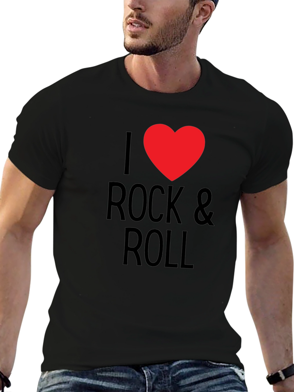 I Love Rock & Roll Graphic Tee